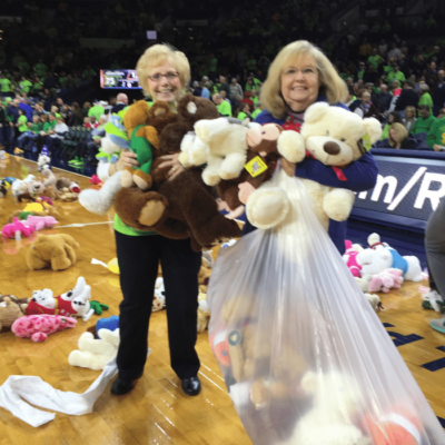 Notre Dame Teddy Bear Toss