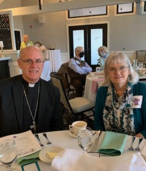 2023 Spr Lunch Bishop and Betsie Pendarvis